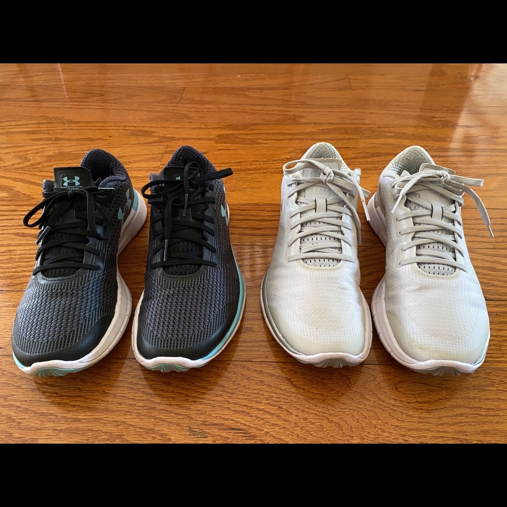 2 pair Under Armour Running Shoes!